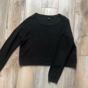 H&M Knitted Black Sweater